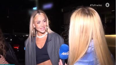 Η Ζόζεφιν μιλά στην κάμερα του ΑΝΤ1