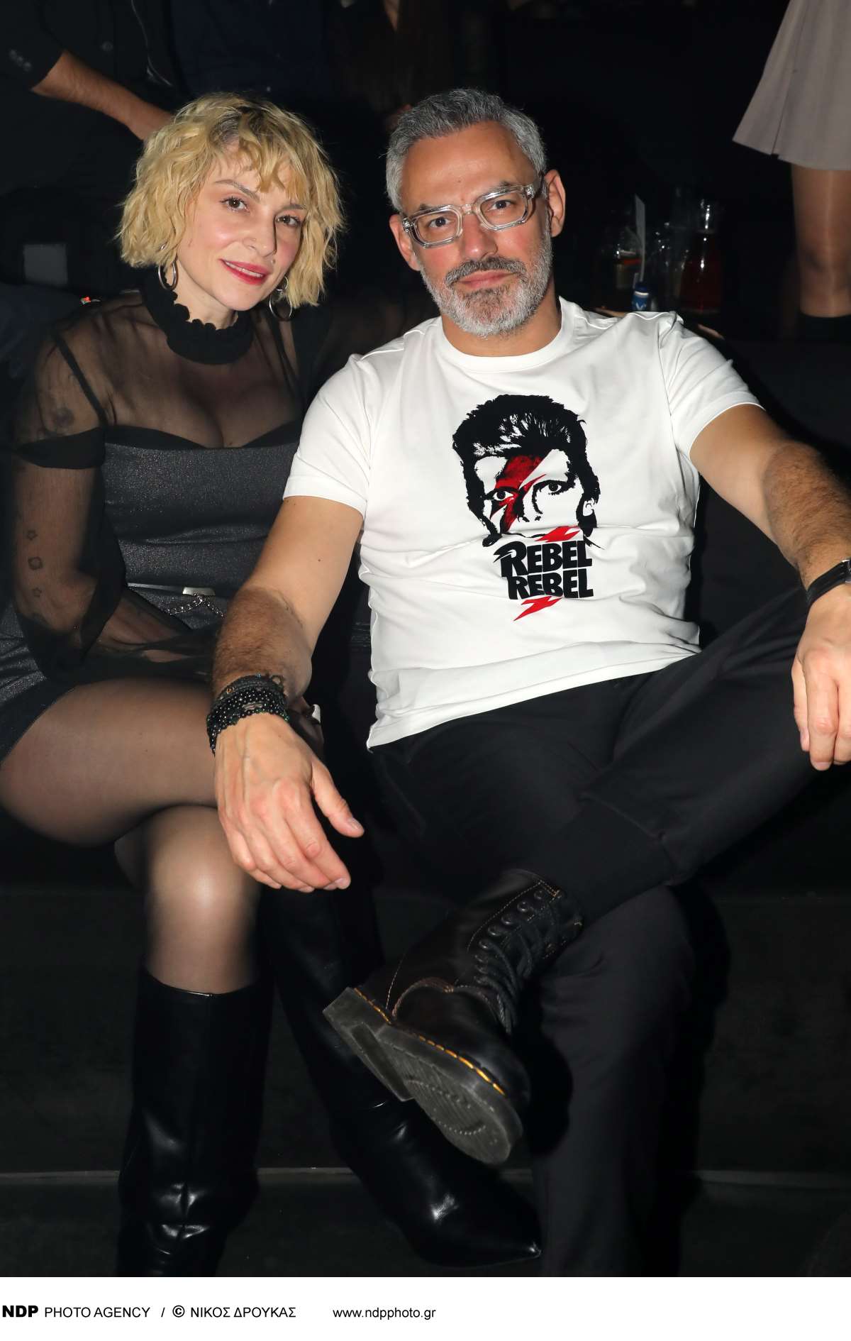 Ελεωνόρα Ζουγανέλη και Νίκος Συρίγος