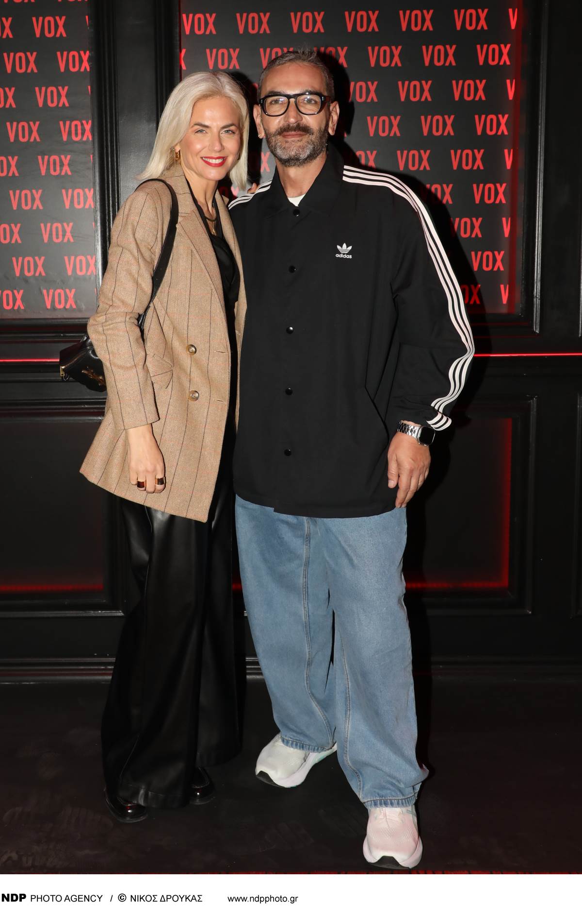 Η Χριστίνα Κοντοβά και ο Δέδες σε έξοδό τους