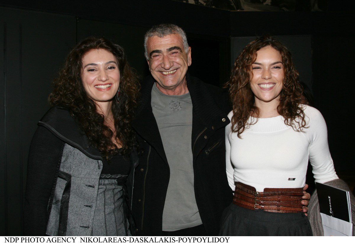 Γιώργος Βογιατζής με σύζυγο και κόρη