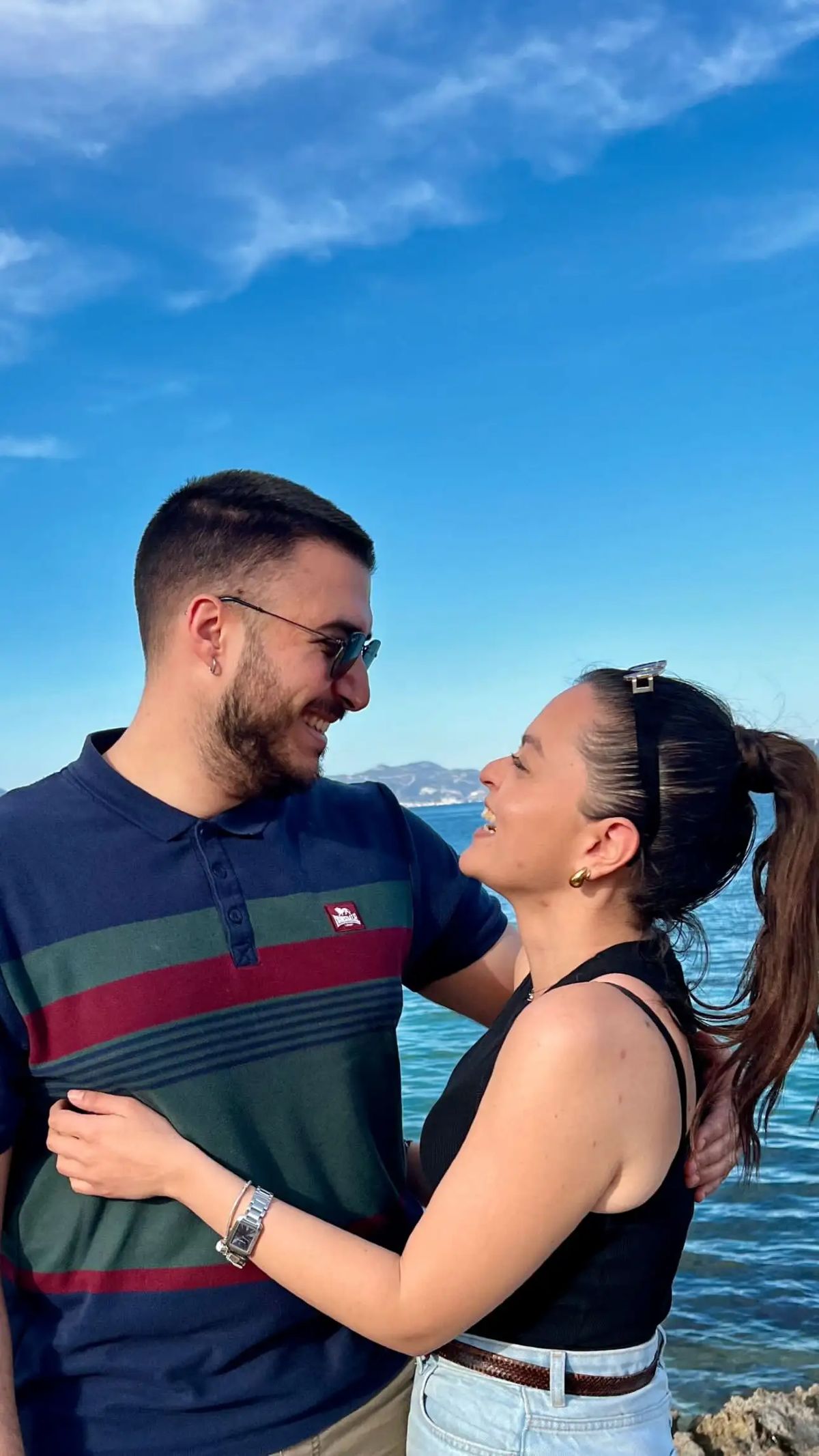 Μαριτίνα Ντενίση με σύντροφο