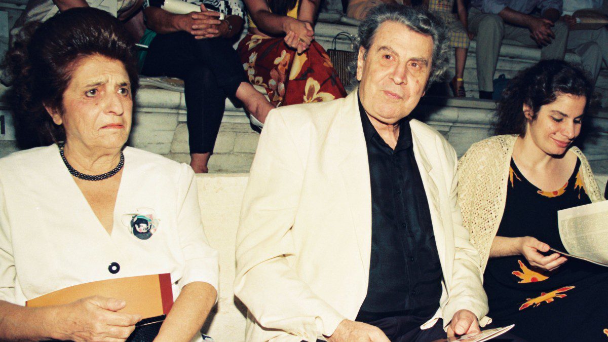 Μίκης Θεοδωράκης σύζυγος