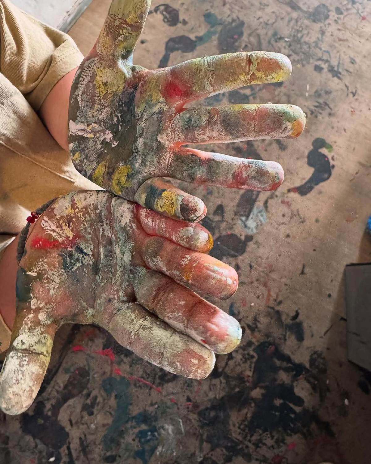 Τζένη Μπαλατσινού γιος