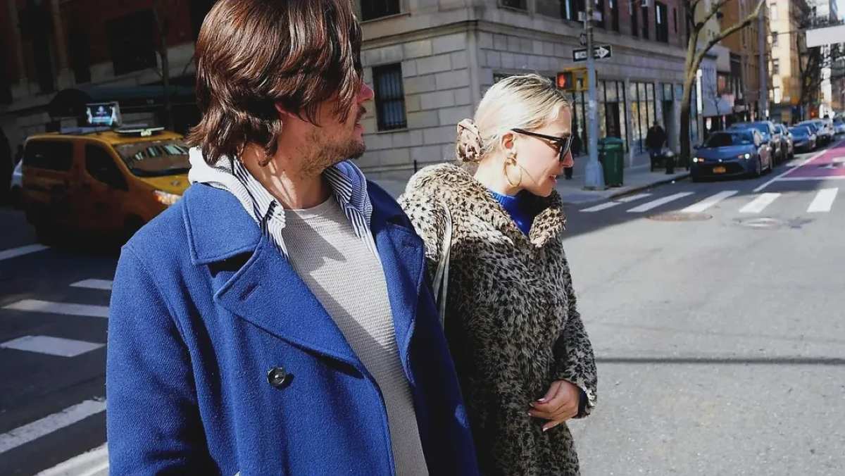 Η Βανέσα Αδαμοπούλου με τον σύντροφό της