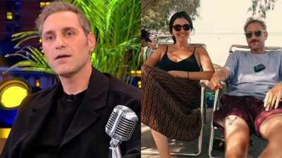 Ο Άγγελος Ανδριόπουλος και η σύζυγός του