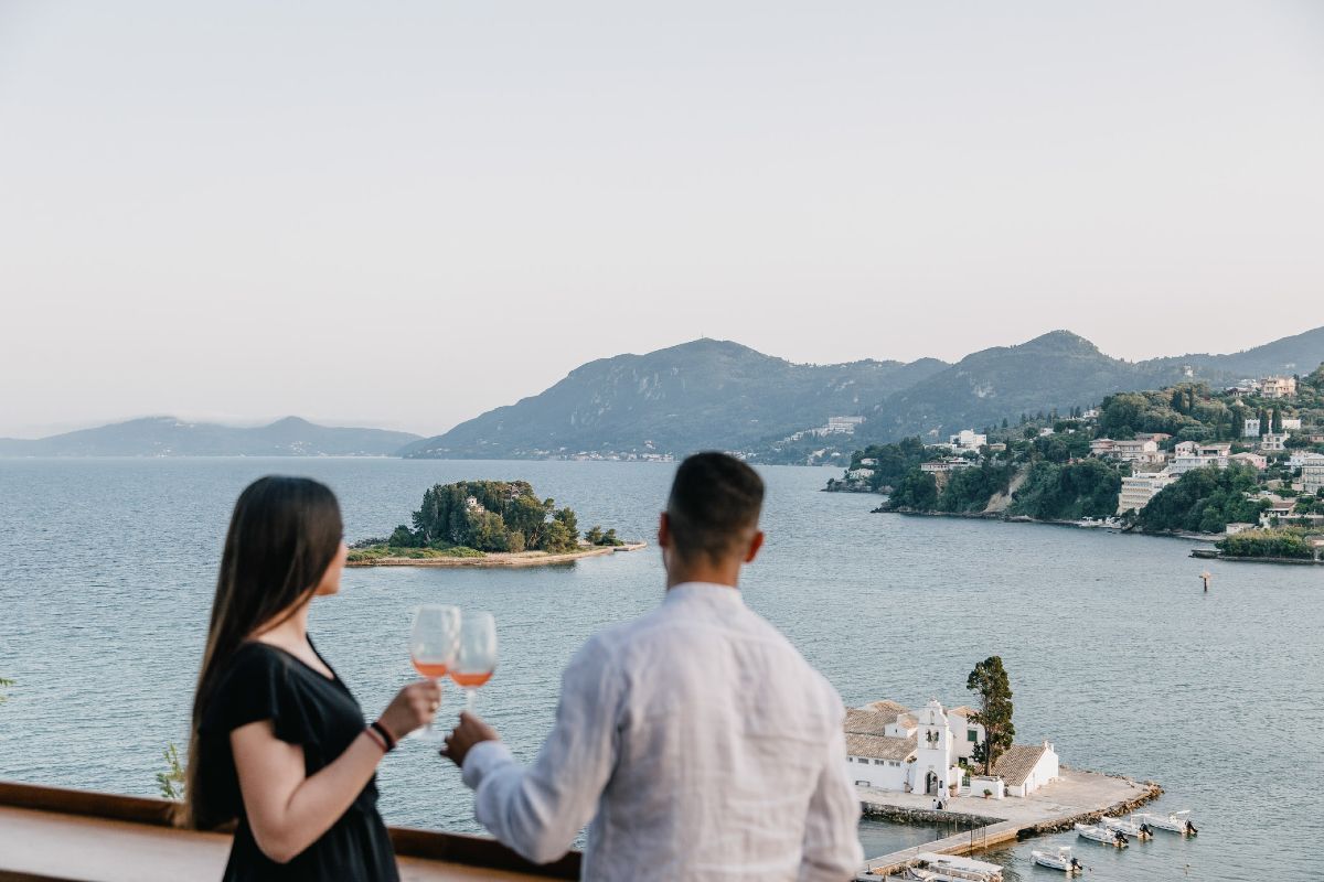 ρομαντική απόδραση στο Corfu Palace Hotel