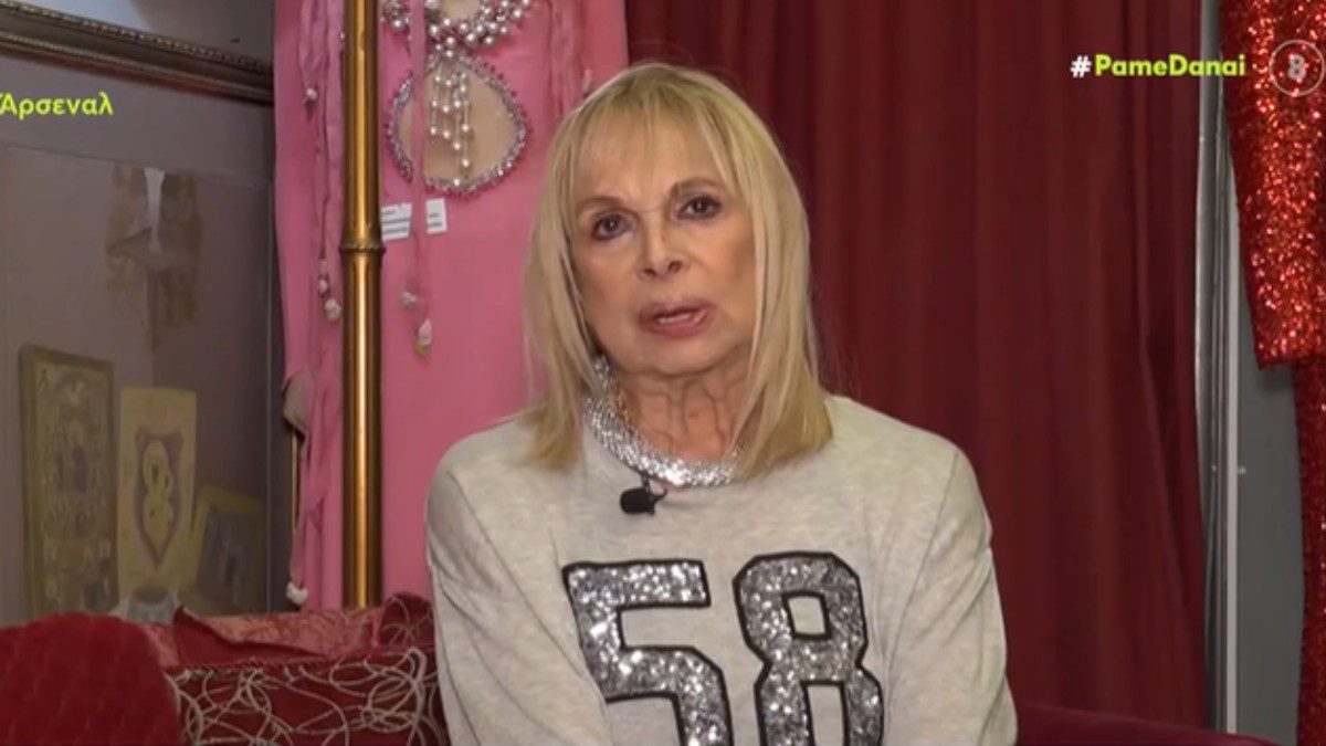 Η Άννα Φόνσου στην κάμερα του mega