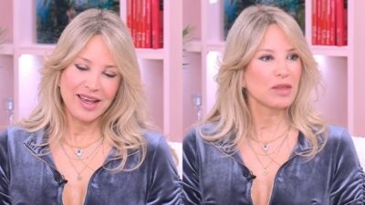 Η Αννίτα Ναθαναήλ στο πλατό του Happy Day