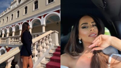 Η Μαρία Αντωνά στην Παναγιά της Τήνου και στο αυτοκίνητό της