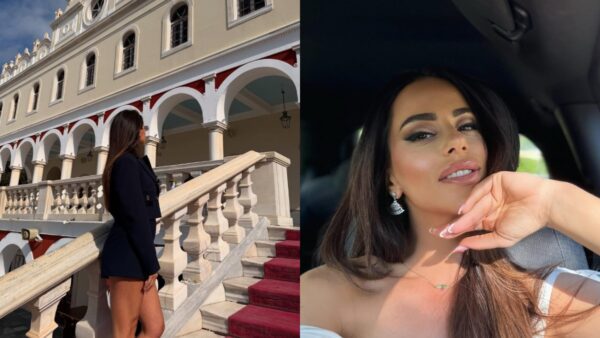 Η Μαρία Αντωνά στην Παναγιά της Τήνου και στο αυτοκίνητό της