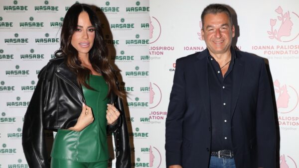 Η Μαρία Αντωνά και ο Γιώργος Λιάγκας