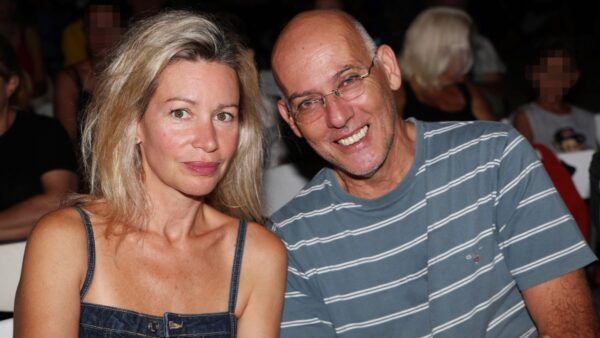 Η Άριελ Κωνσταντινίδη με τον Κώστα Κιμούλη σε έξοδό τους