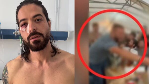 Ο Άρης Μουγκοπέτρος και ο φίλος που του έδωσε την κροτίδα