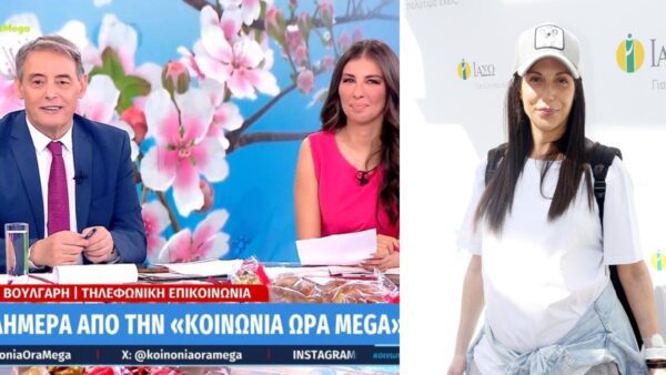 H Ανθή Βούλγαρη στο Κοινωνία ώρα Mega