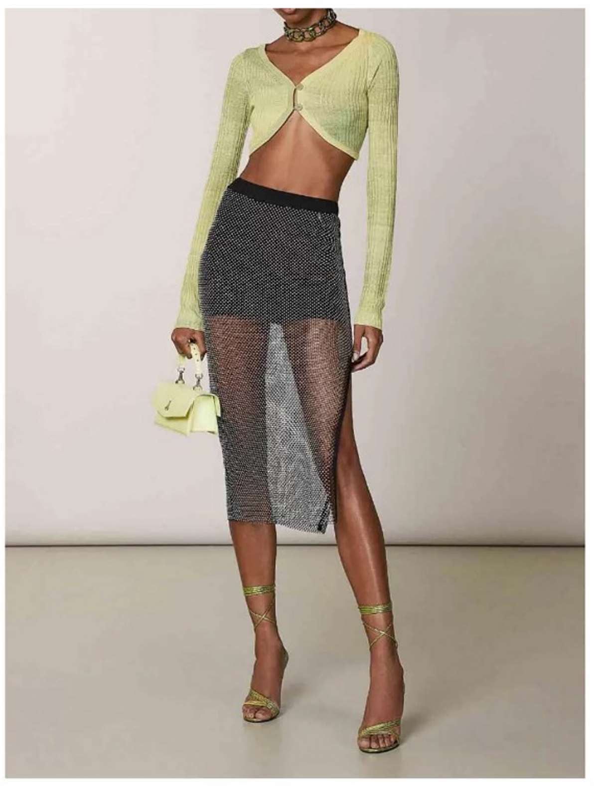 διάφανη φούστα favela