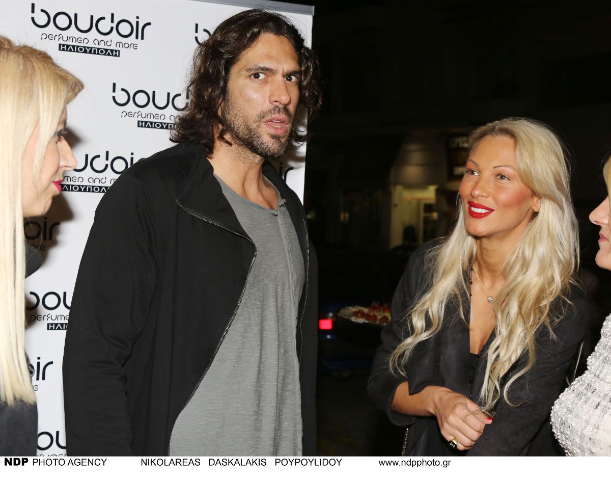 Η Διονυσία Κουκίου και ο Γιάννης Σπαλιάρας το 2014