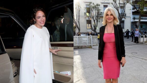 Η Δόμνα Μιχαηλίδου και η Έλενα Ράπτη