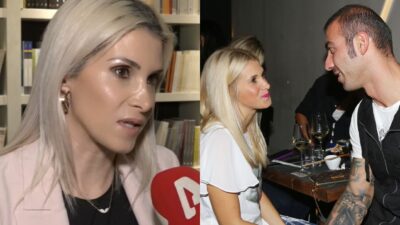 Η Δώρα Τσαμπαζή μιλά για τον θάνατο του συζύγου της
