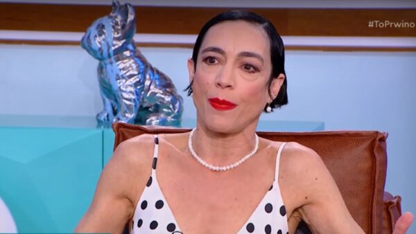 Η Έλενα Τοπαλίδου στο πρωινό