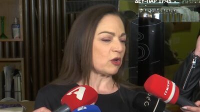 Η Ελένη Καρακάση στην κάμερα του happy day