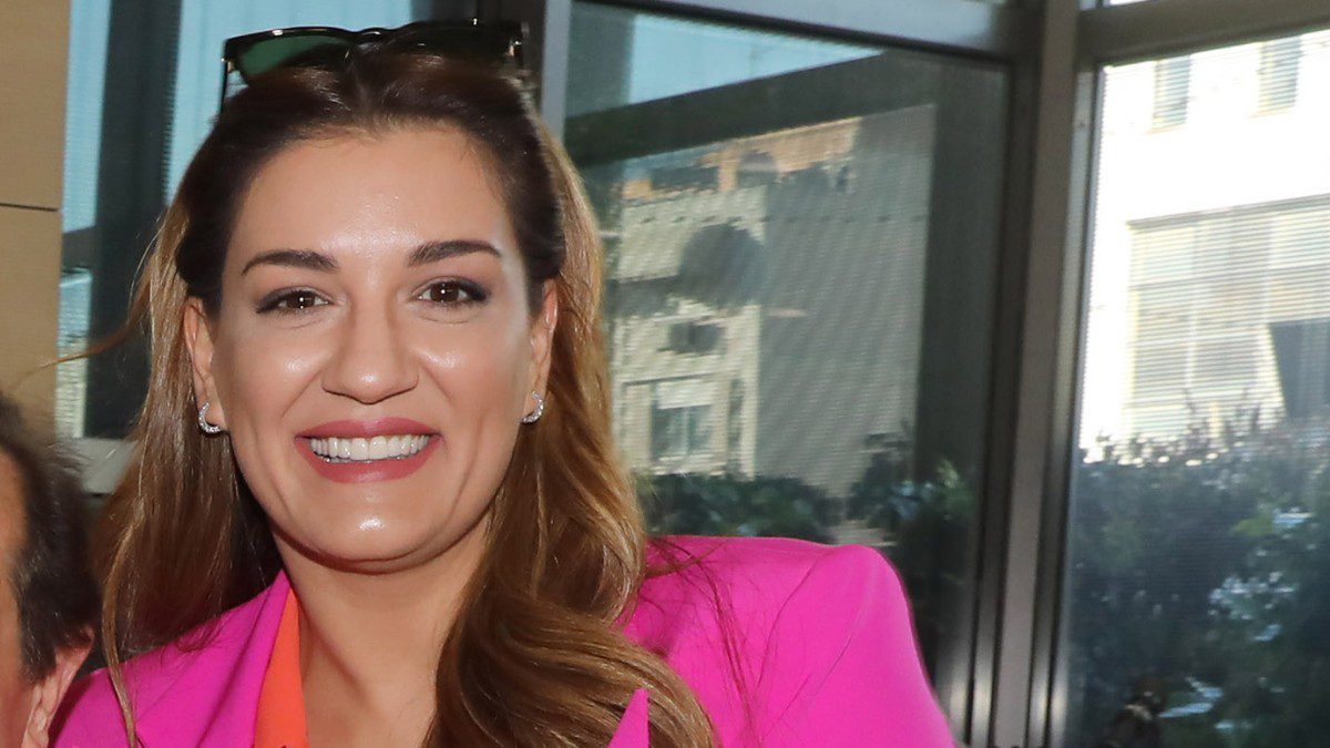 Η Ελίνα Παπίλα σε έξοδό της