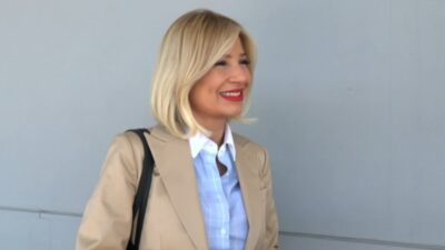 Η Φαίη Σκορδά στην κάμερα του Χαμογέλα και Πάλι