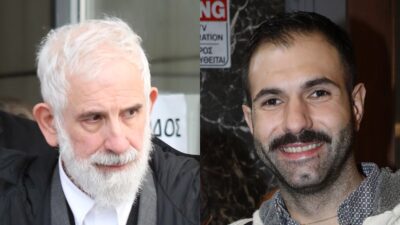 O Φιλιππίδης και ο Καρκάς σε κολάζ