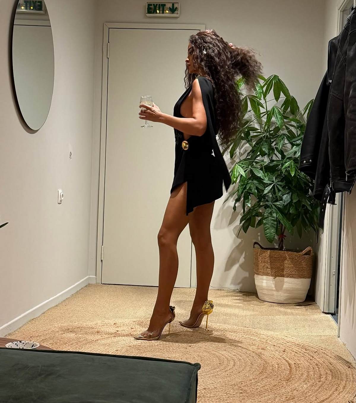 Η Ελένη Φουρέιρα στο σπίτι της