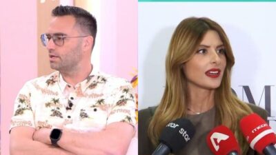 Ο Κώστας Φραγκολιάς και η Ανθή Σαλαγκούδη