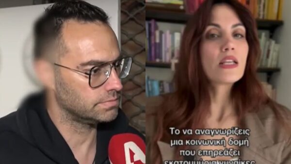 Ο Φραγκολιάς μιλάει για την Συνατσάκη στην κάμερα του super Κατερίνα