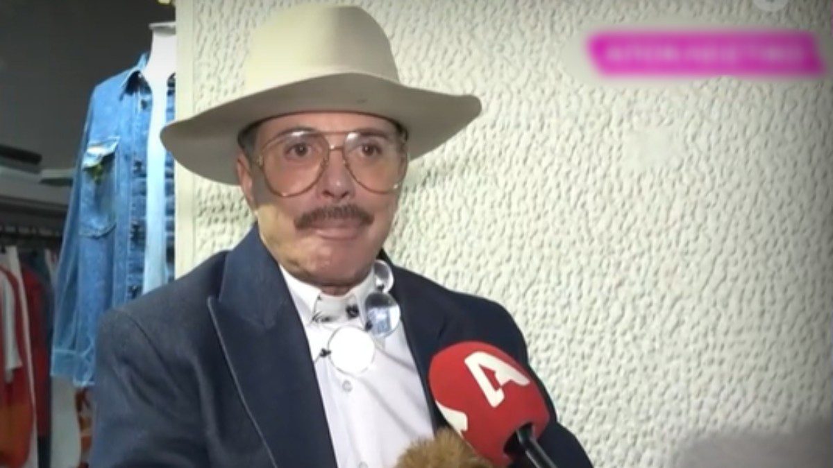 Ο Λάκης Γαβαλάς στην κάμερα του alpha