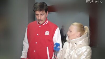 Ο Γιώργος Γεροντιδάκης στην κάμερα του Πρωινού