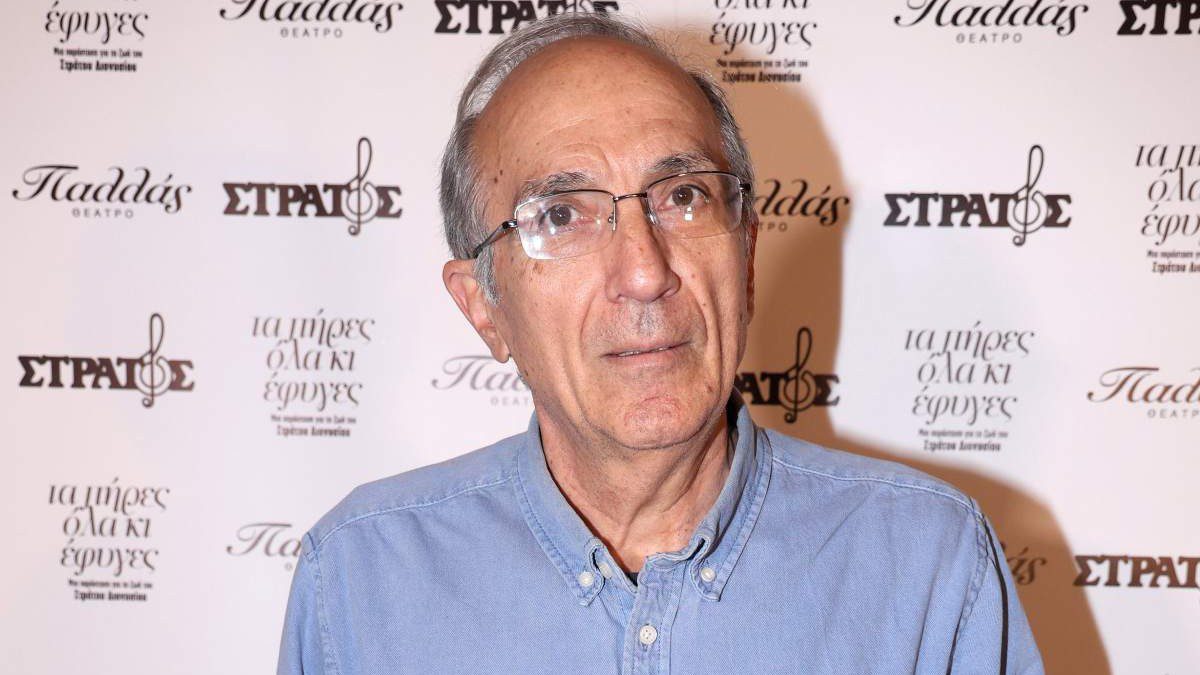 O Γιάννης Νταλιάνης σε έξοδό του