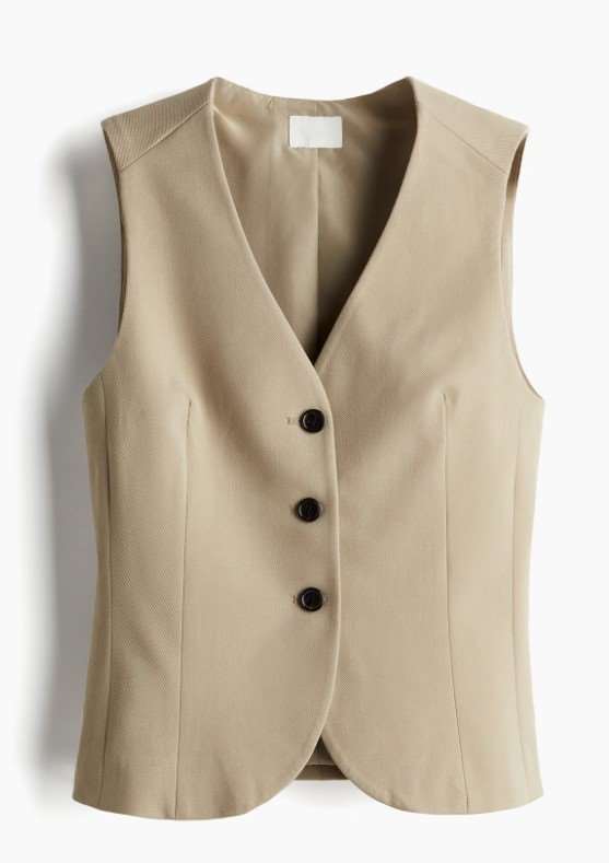 γιλέκο μπεζ