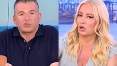 Ο Γιώργος Λιάγκας μιλά με την Αφροδίτη Γραμμέλη