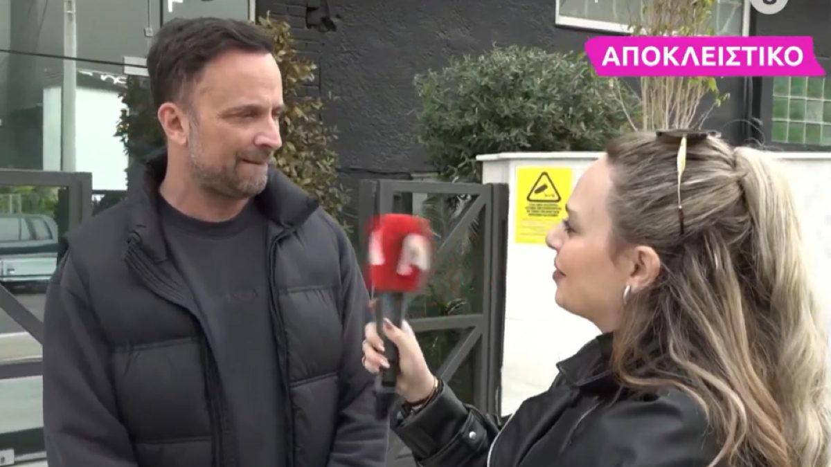 Ο Γιώργος Λιανός στην κάμερα του Super Κατερίνα