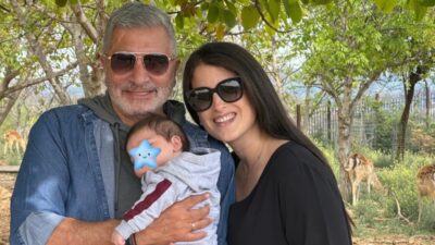 Ο Γιώργος Πατούλης και η Νάνσυ Κοιλού μαζι με τον γιο τους
