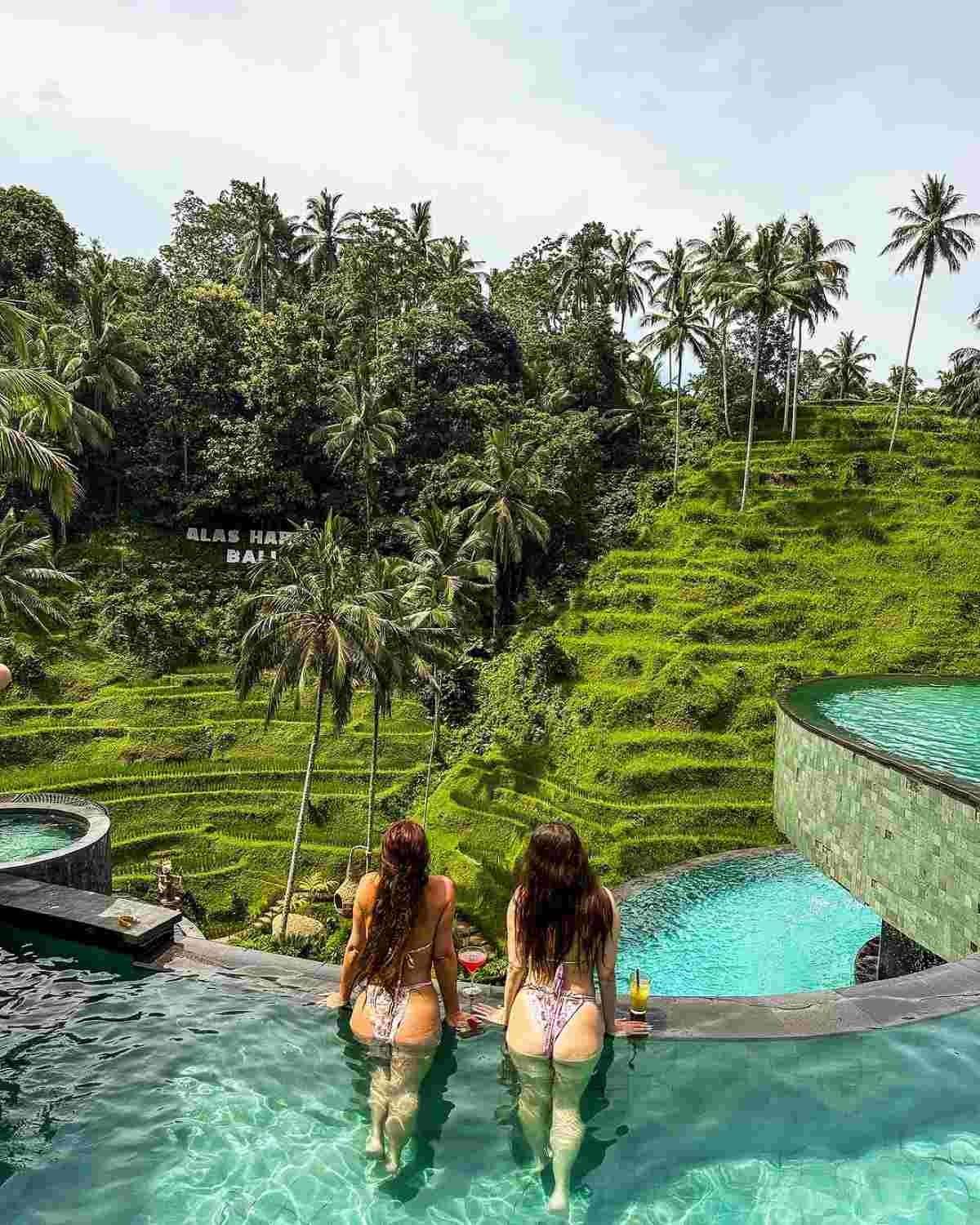 Η Ιώαννα Παλιοσπύρου στο Μπαλί