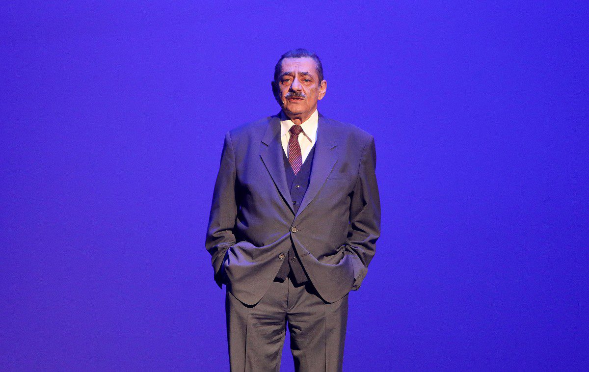 Ο Αντώνης Καφετζόπουλος στο θέατρο