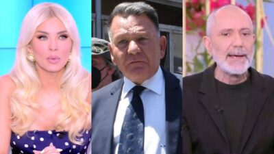 Η Κατερίνα Καινούργιου, ο Αλέξης Κούγιας και ο Γρηγόρης Βαλλιανάτος