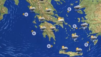 χάρτης καιρού