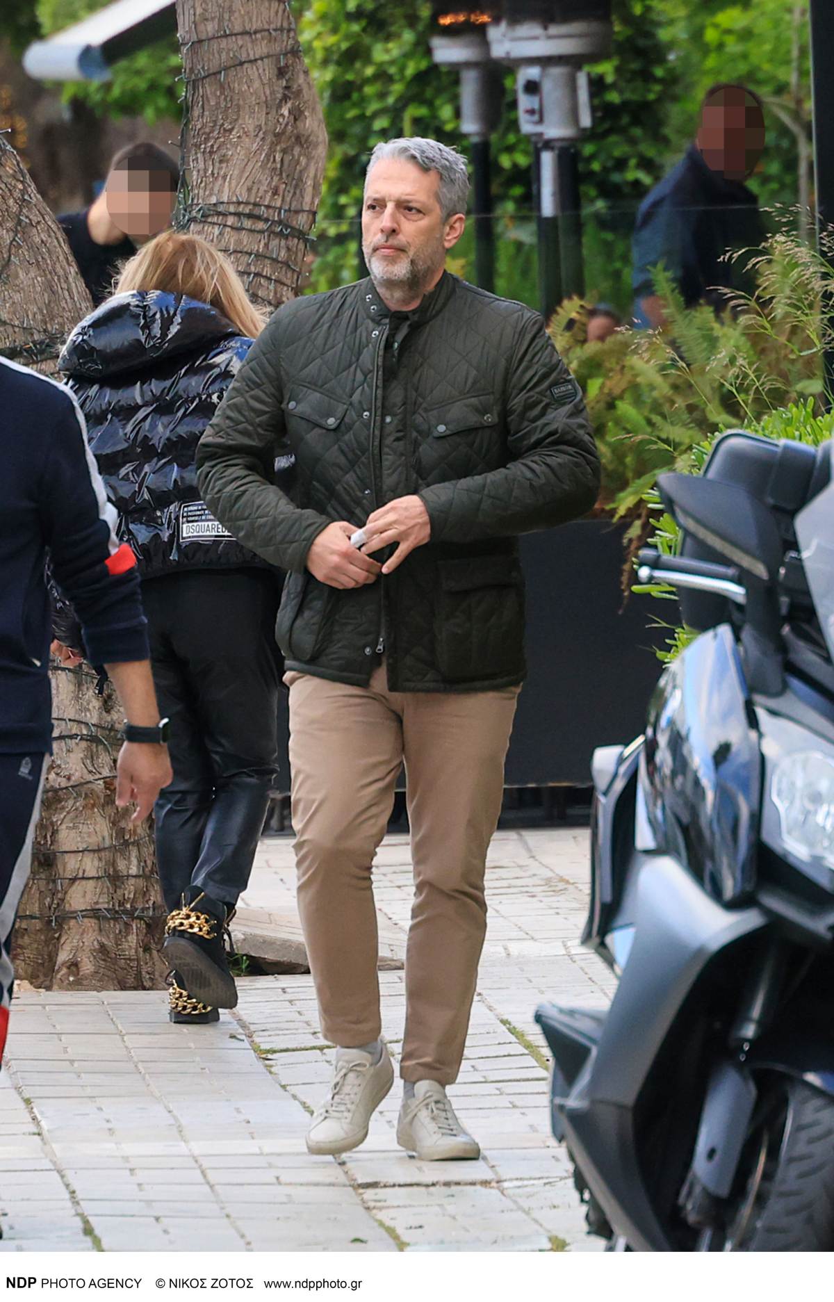 Ο Ανδρέας Καψάλης σε μοναχική βόλτα