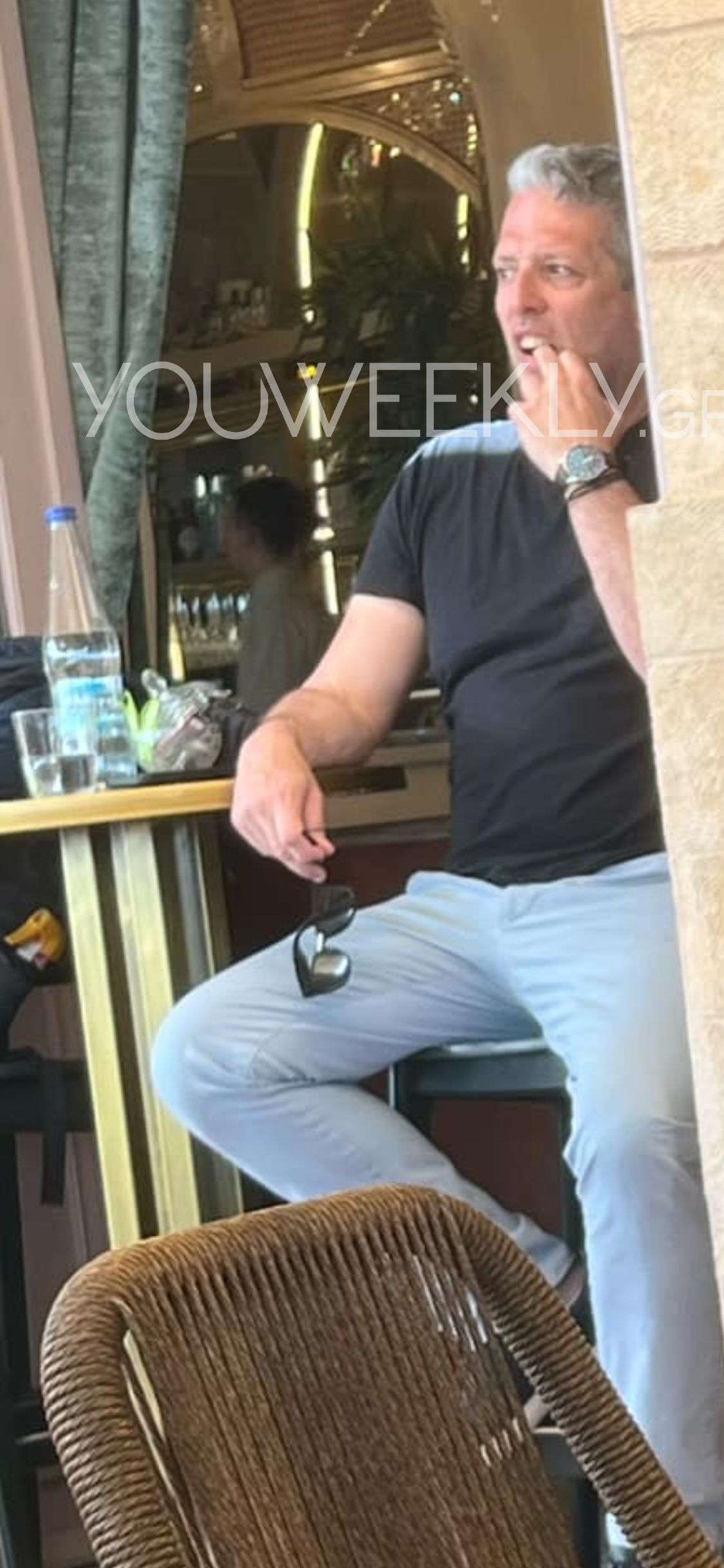 Ο Ανδρέας Καψάλης στην Αίγινα