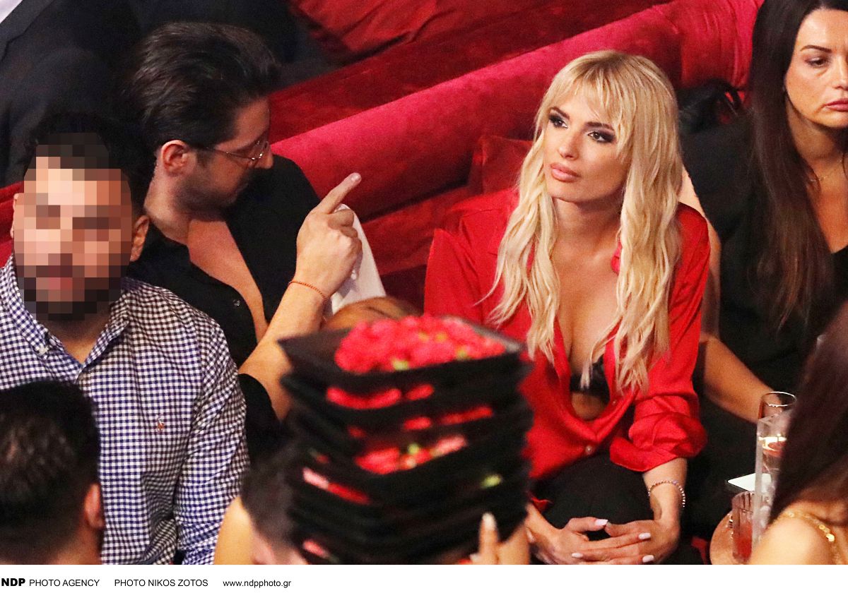 Χάρης Παπατζανής και Κατερίνα Λιόλιου σε βραδινή έξοδο