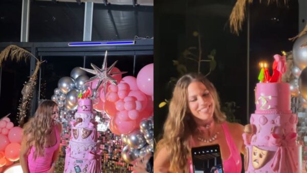 Η Κατερίνα Στικούδη στα γενέθλιά της