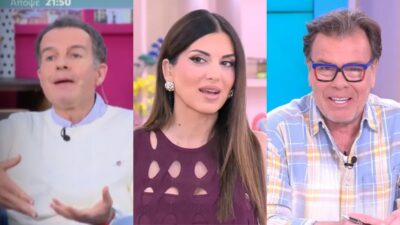 Ο Καβατζίκης η Τσιμτσιλή και ο Παπανώτας σε κολάζ