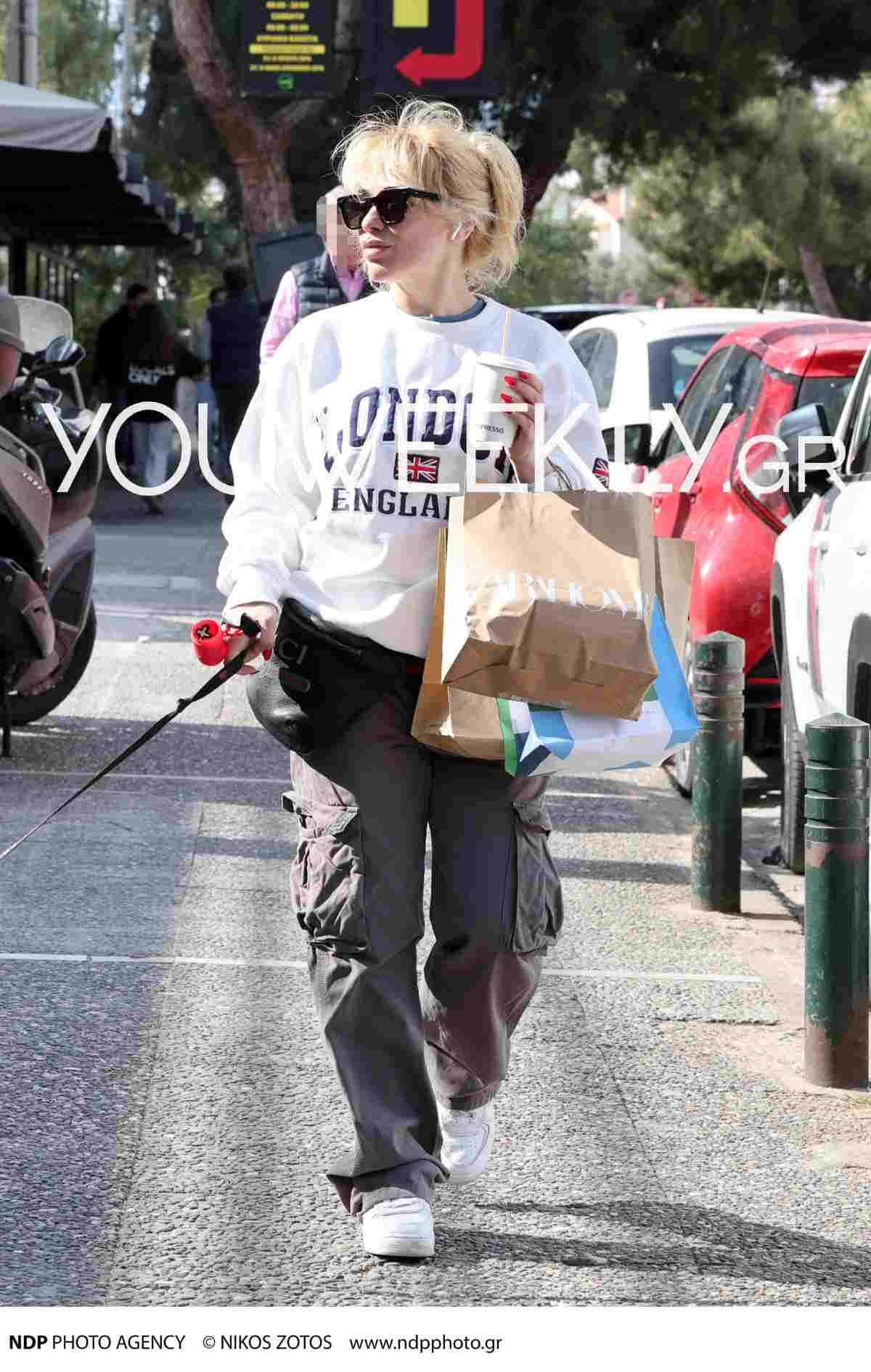 Η Κόνι Μεταξά στην Γλυφάδα