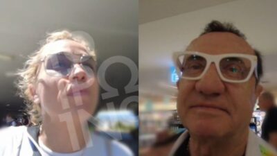 Η Κόνι Μεταξά και ο Λευτέρης Πανταζής