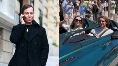 Ο Βασίλειος Κωστέτσος και ο Στέφανος Τσιτσιπάς