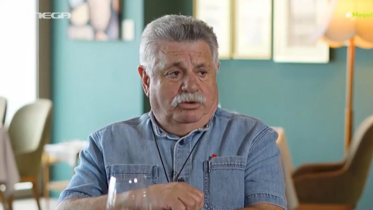 Ο Λευτέρης Λαζάρου σε συνέντευξή του στο MEGA